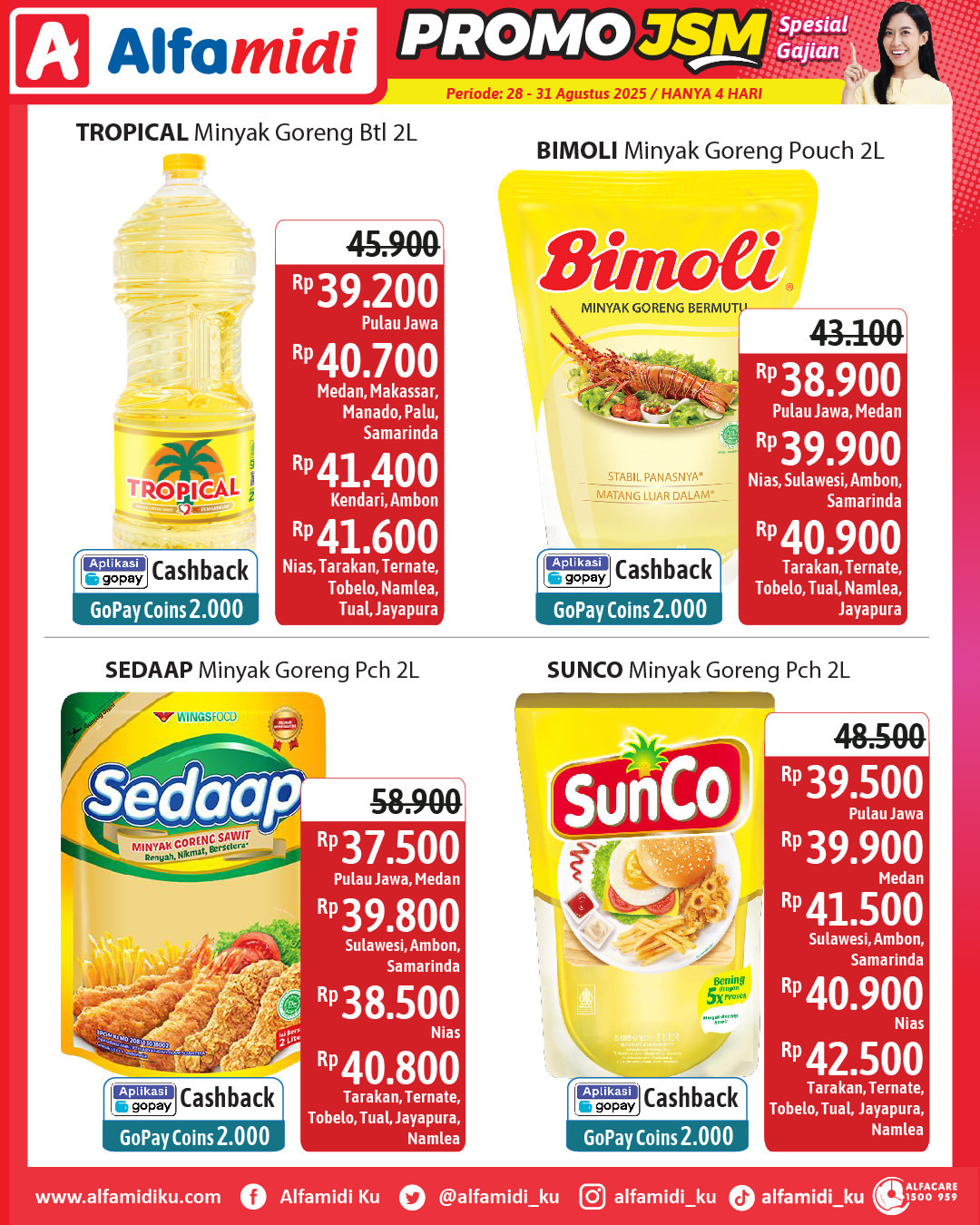 Promo Alfamidi JSM Periode 28 - 31 Agustus 2025 - Image 1