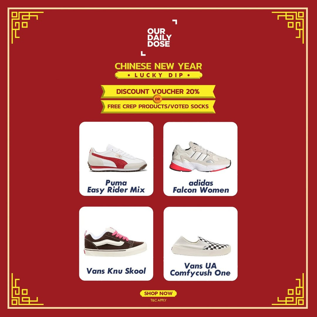 Promo Our Daily Dose Chinese New Year Lucky Dip - Image 1