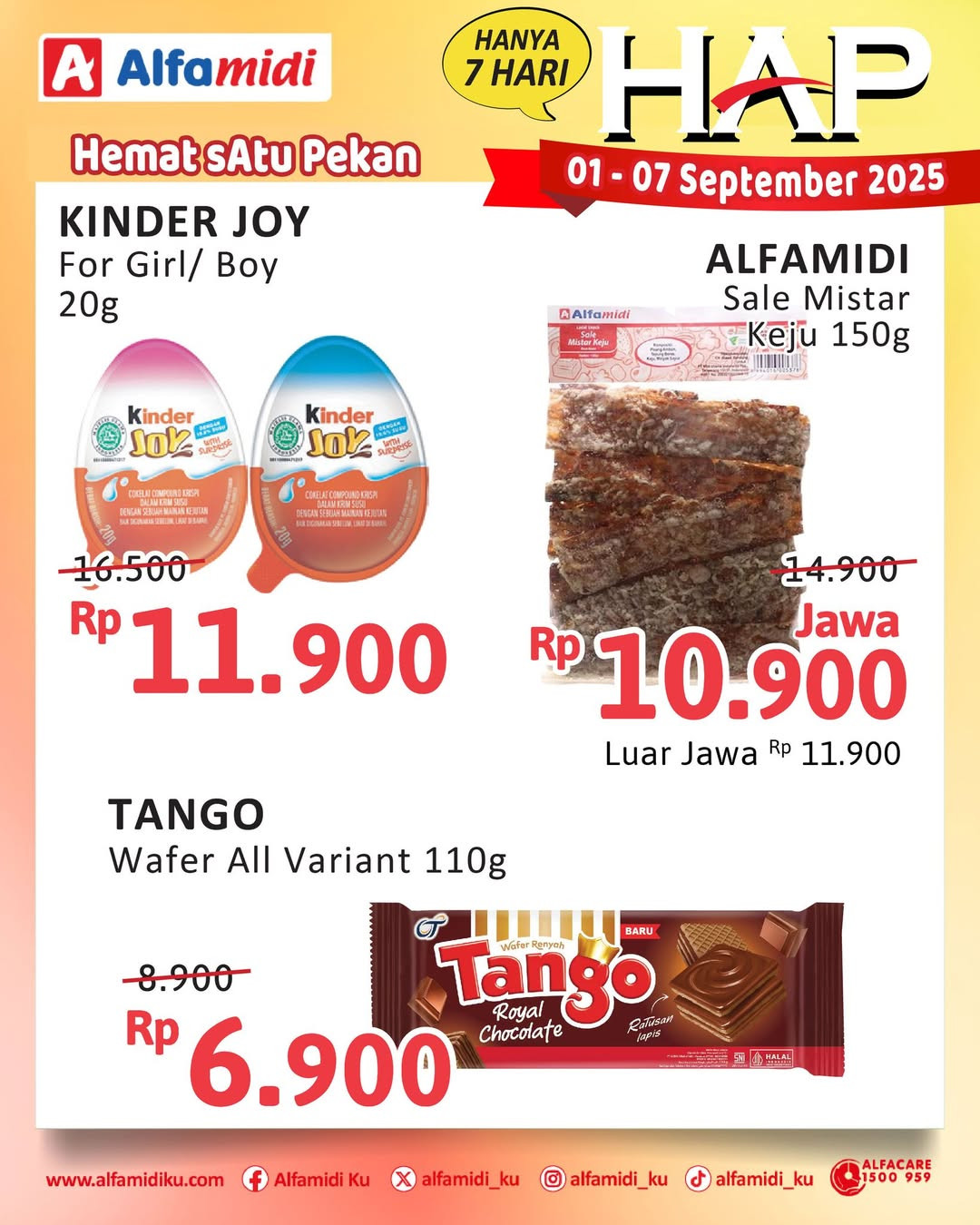 Promo Alfamidi HAP Periode 1 - 7 September 2025 - Image 1