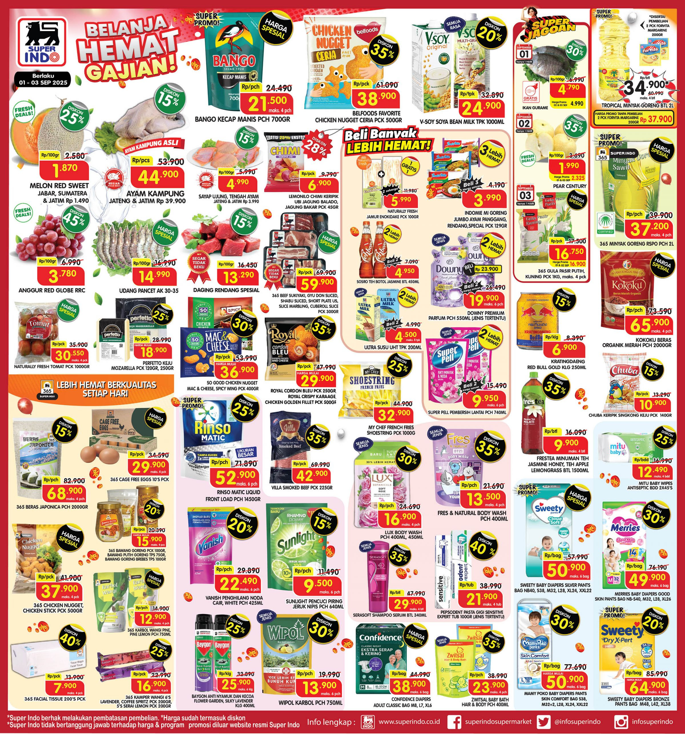 Promo Superindo Periode 1 - 3 September 2025 - Image 1