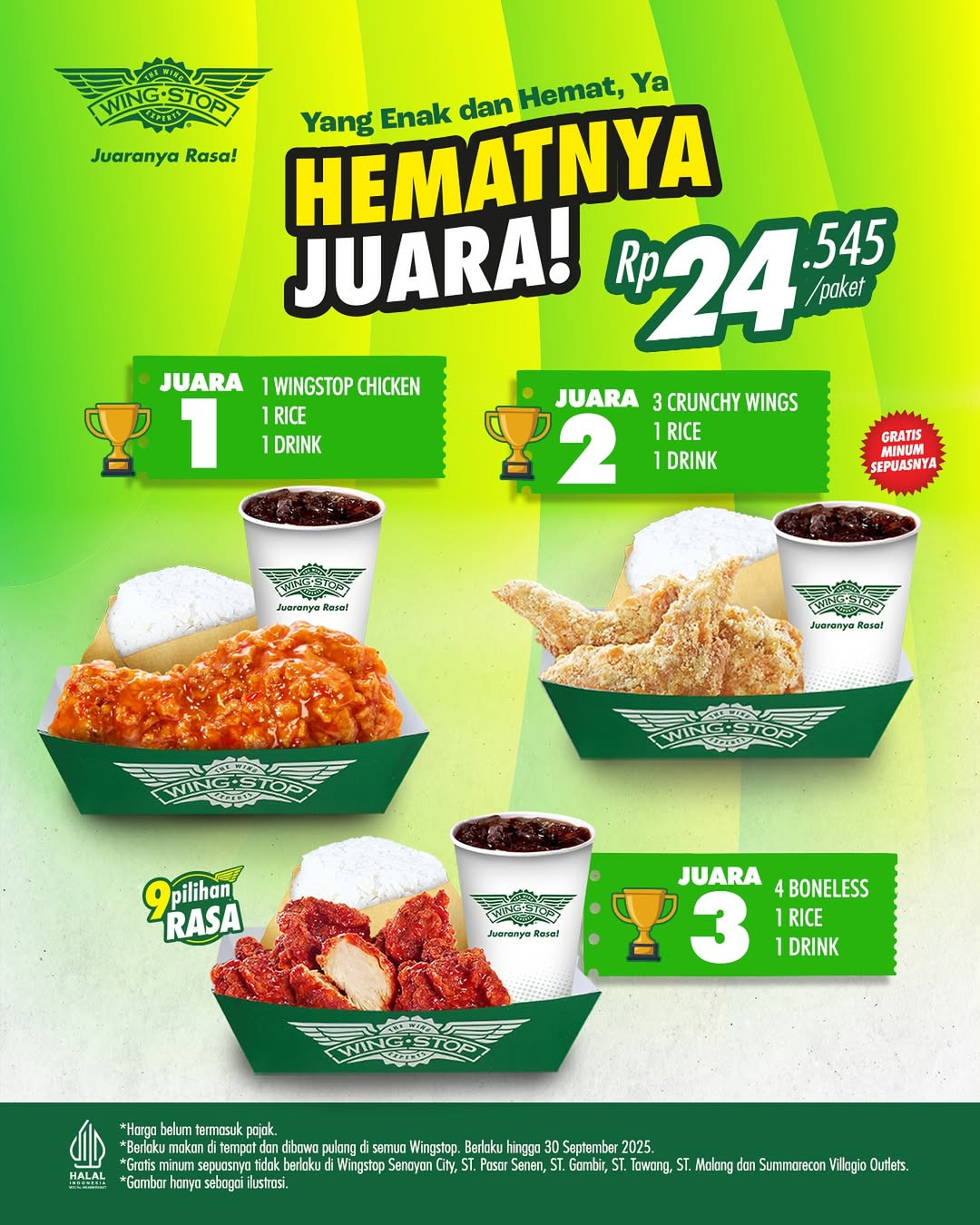 Promo Wingstop Hematnya Juara Rp 24 Ribuan - Image 1