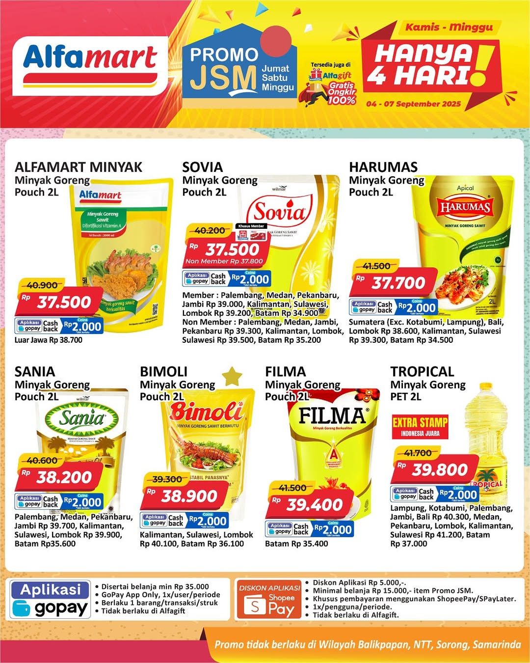 Promo Alfamart JSM Weekend Periode 4 - 7 September 2025 - Image 1
