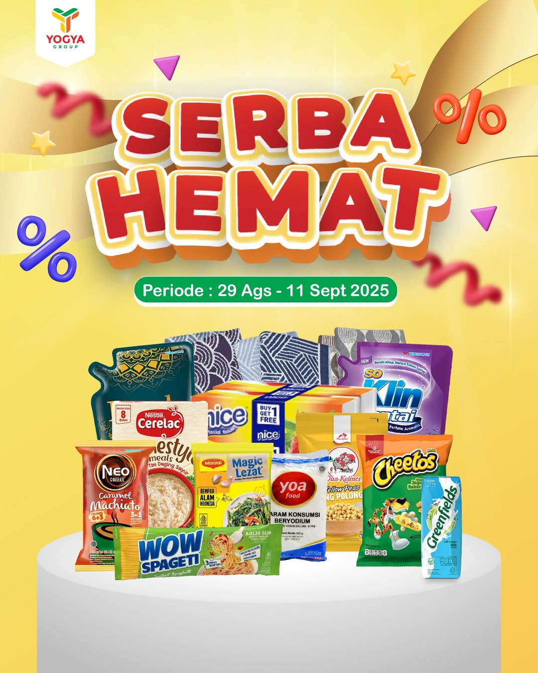 Promo Yogya Toserba Serba Hemat Periode 29 Agustus - 11 September 2025 - Image 2