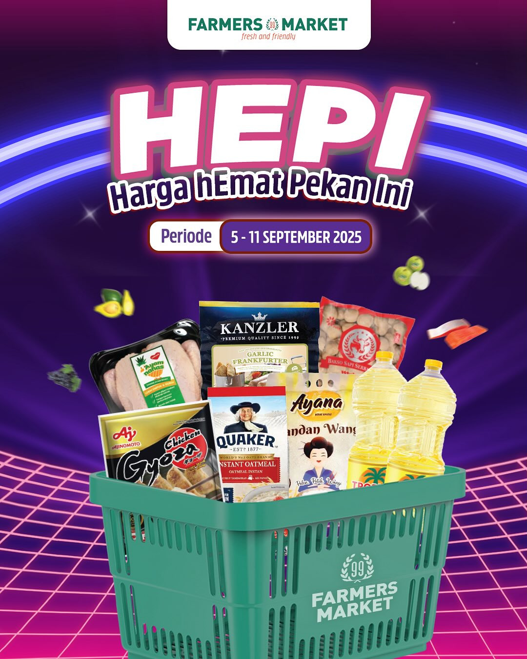 Promo Farmers Market HEPI 5 - 11 September 2025
