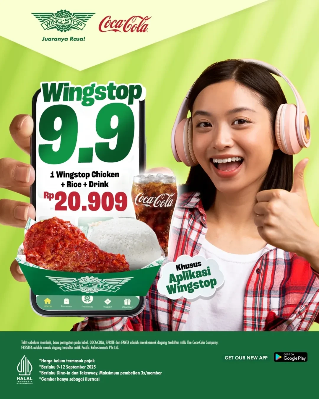 Promo Wingstop 9,9 - Image 1