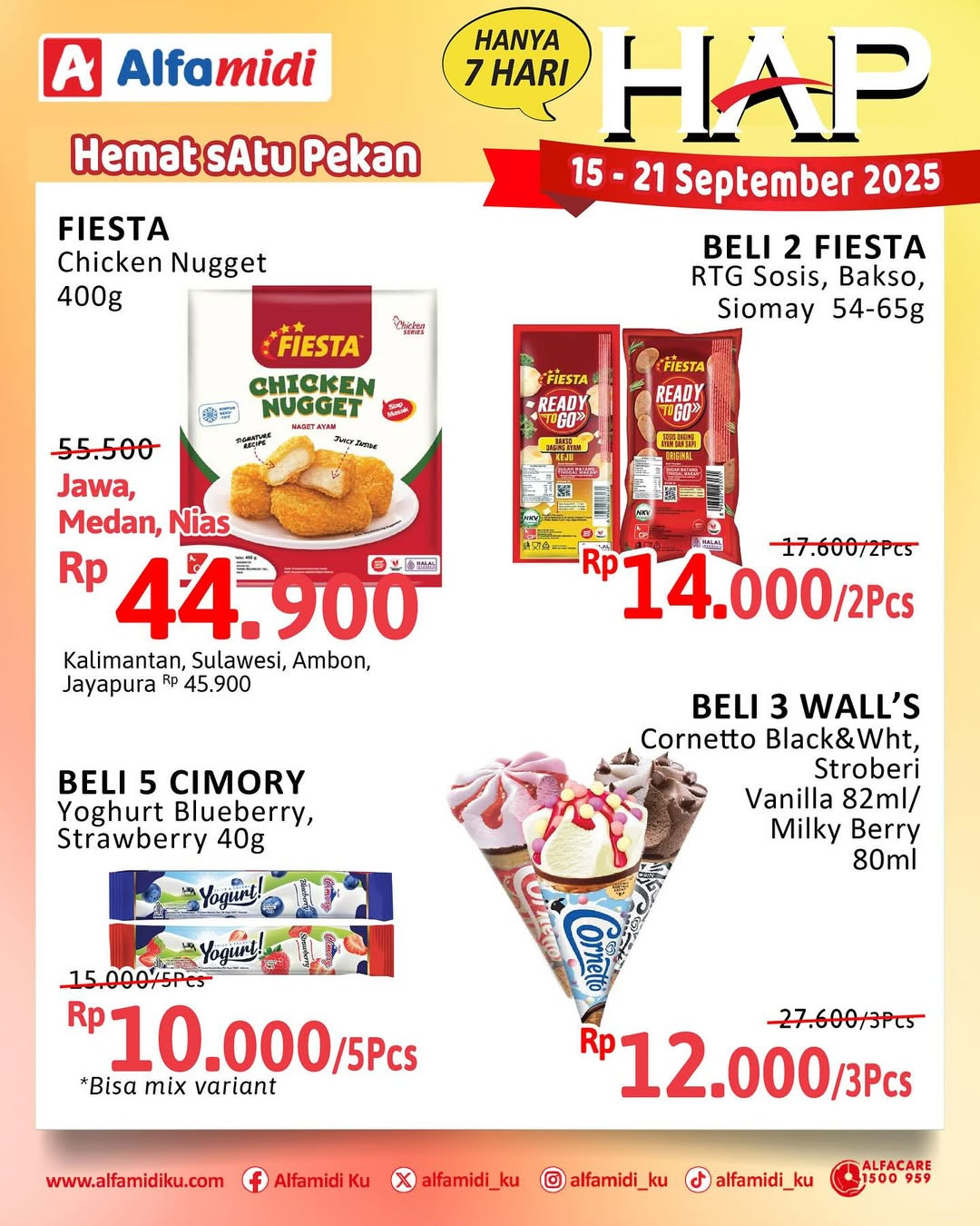 Promo Alfamidi HAP Periode 15 - 21 September 2025 - Image 1