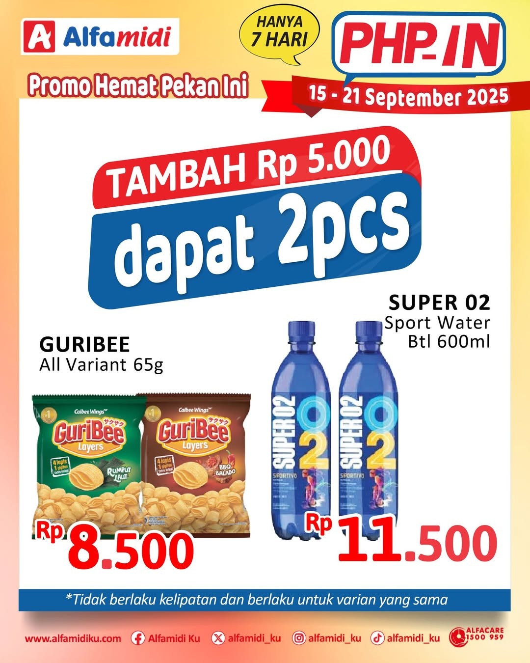 Promo Alfamidi PHPin Periode 15 - 21 September 2025 - Image 2