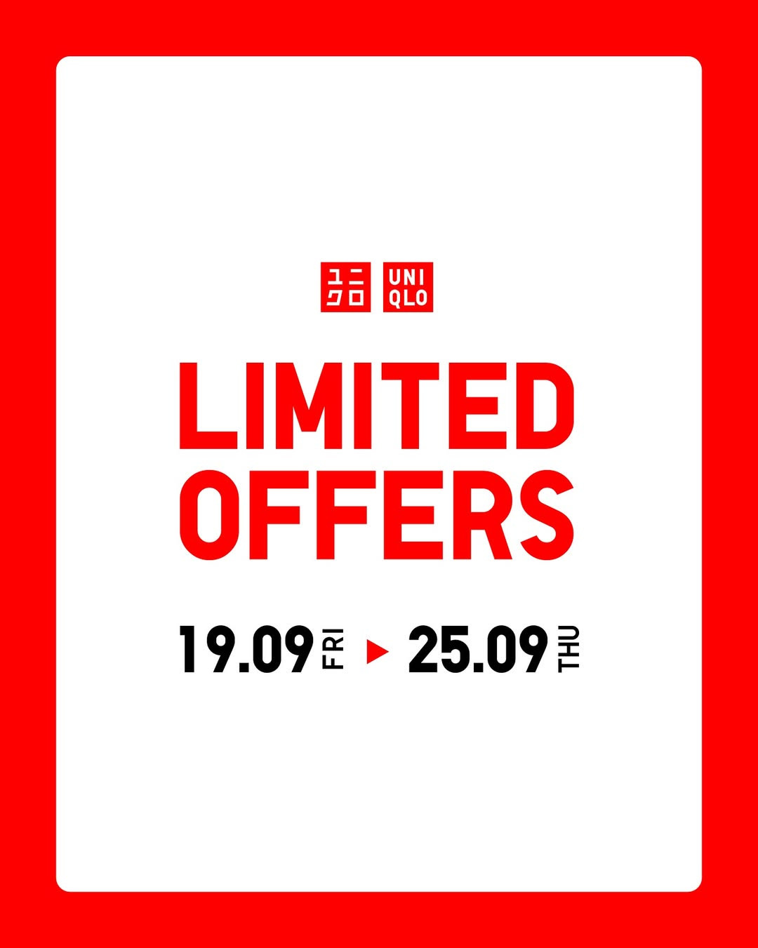Promo Uniqlo Limited Offers Periode 19 - 25 September 2025 - Image 2
