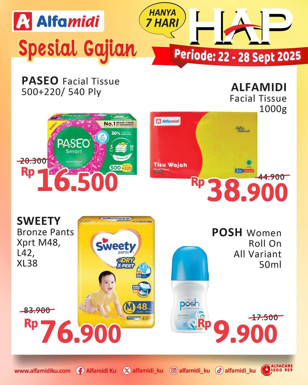 Promo Alfamidi HAP Periode 22 - 28 September 2025 - Image 1