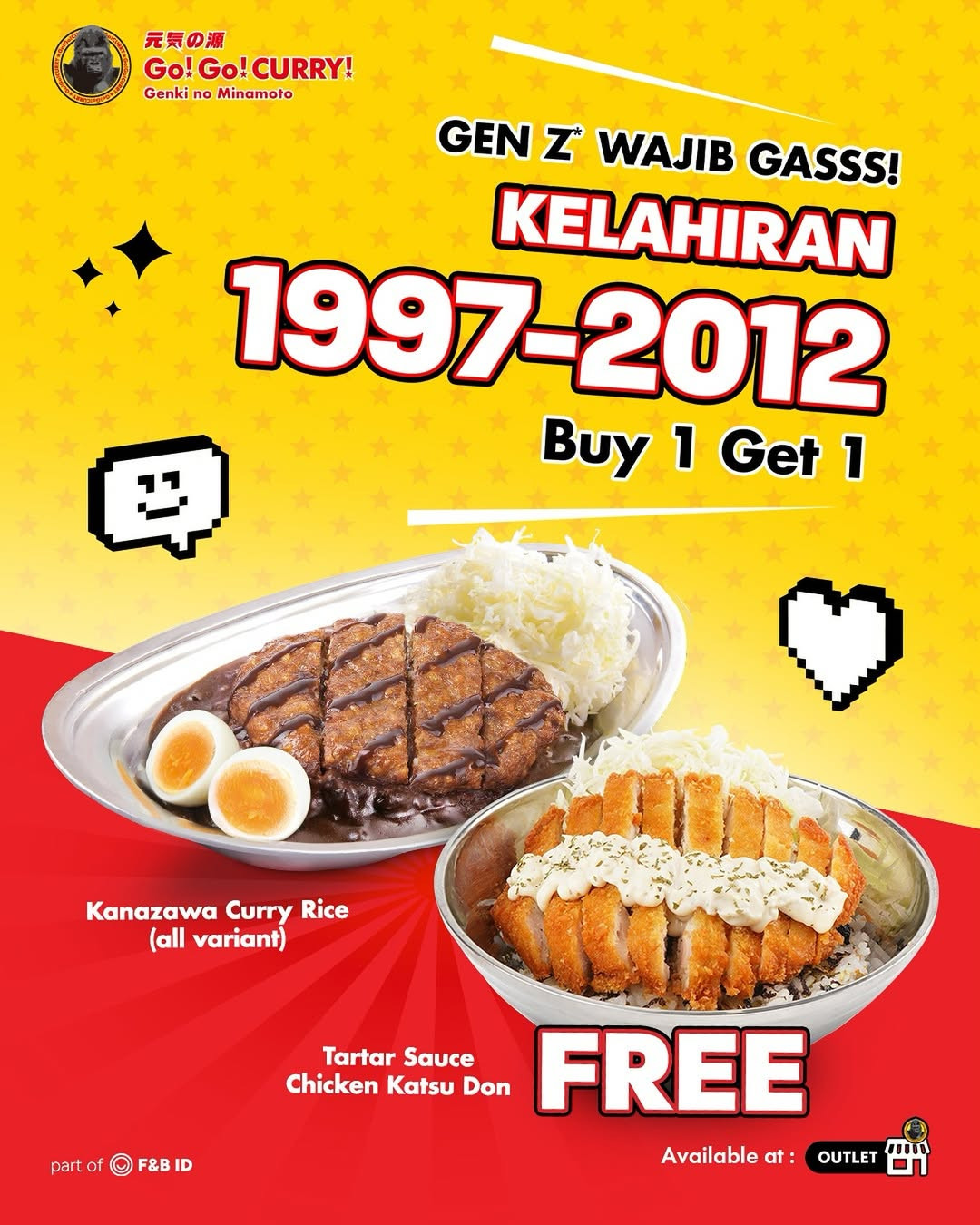 Promo Go!Go! Curry Beli 1 GRATIS 1 - Image 1