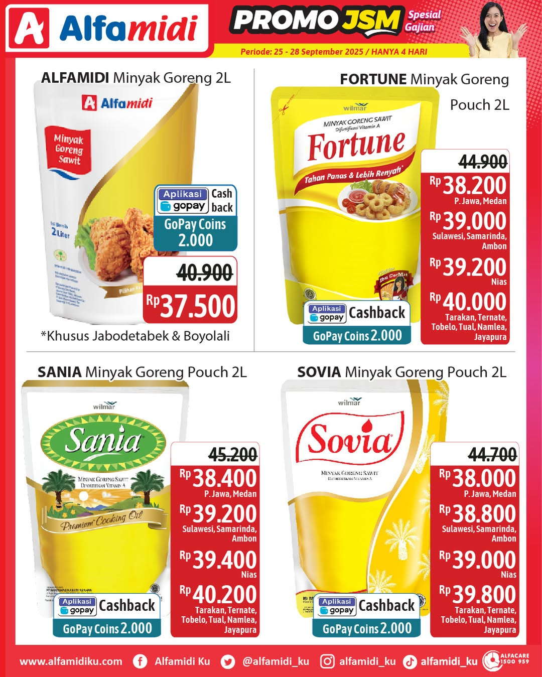 Promo Alfamidi JSM Periode 25 September - 1 Oktober 2025 - Image 1