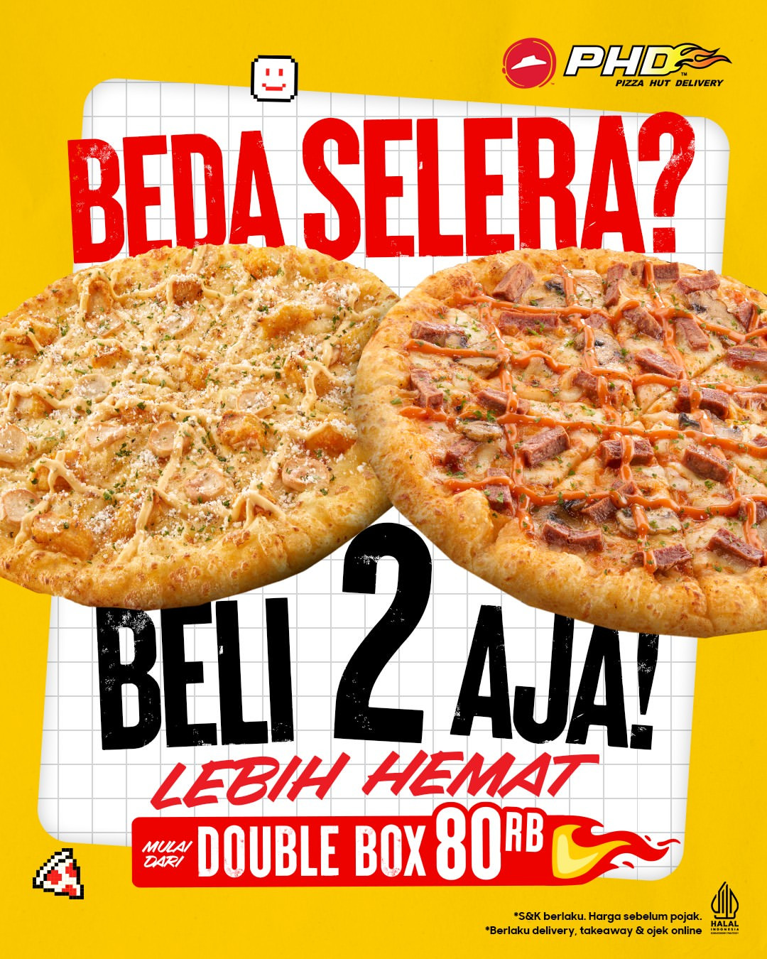 Promo PHD Double Box Hanya Rp 80.000 - Image 1