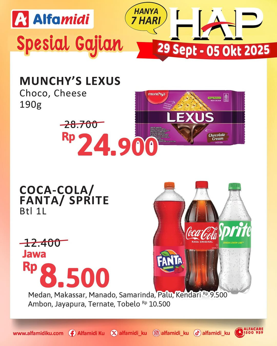 Promo Alfamidi HAP Periode 29 September - 5 Oktober 2025 - Image 1