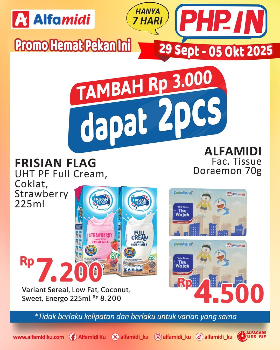 Promo Alfamidi PHPin Periode 29 September - 5 Oktober 2025 - Image 2
