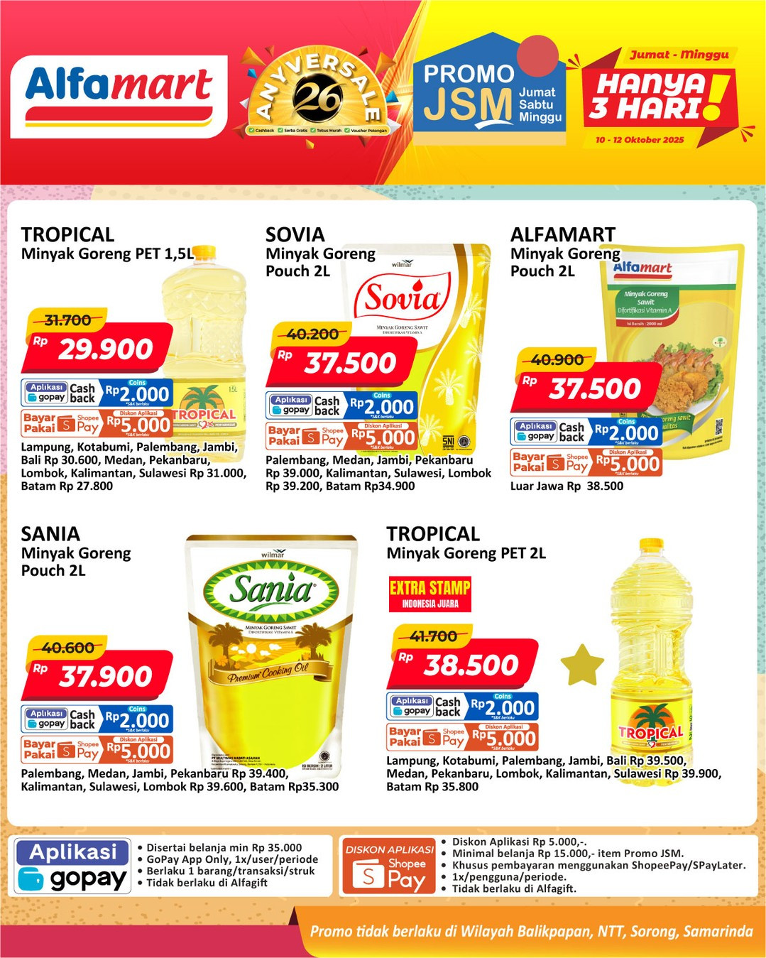 Promo Alfamart JSM Periode 10 - 12 Oktober 2025 - Image 2