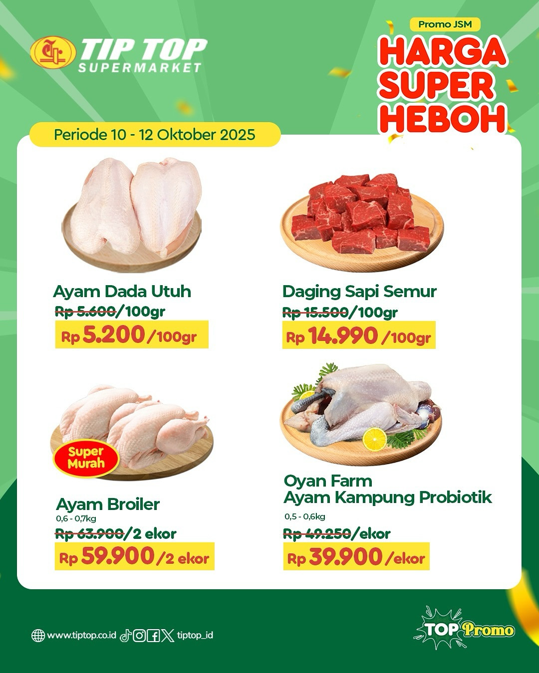 Promo Tip Top JSM Harga Super Heboh Periode `10 - 20 Oktober 2025 - Image 2