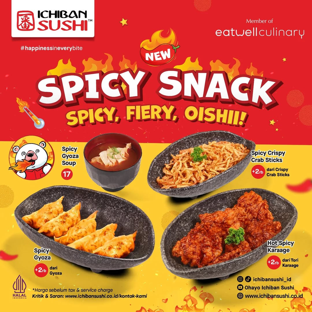 Promo Ichiban Sushi Spicy Snacks - Image 1