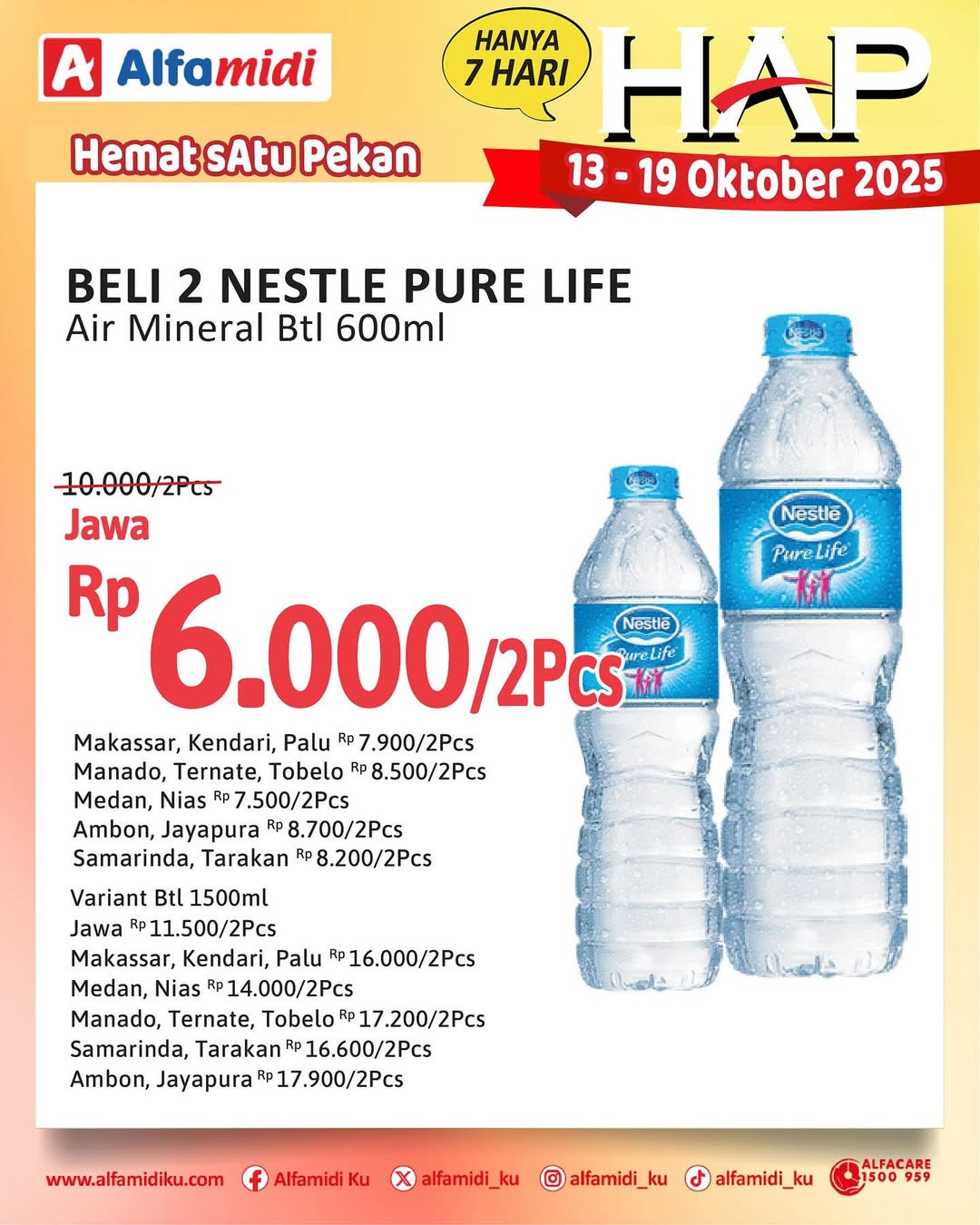 Promo Alfamidi HAP Periode 13 - 19 Oktober 2025 - Image 1