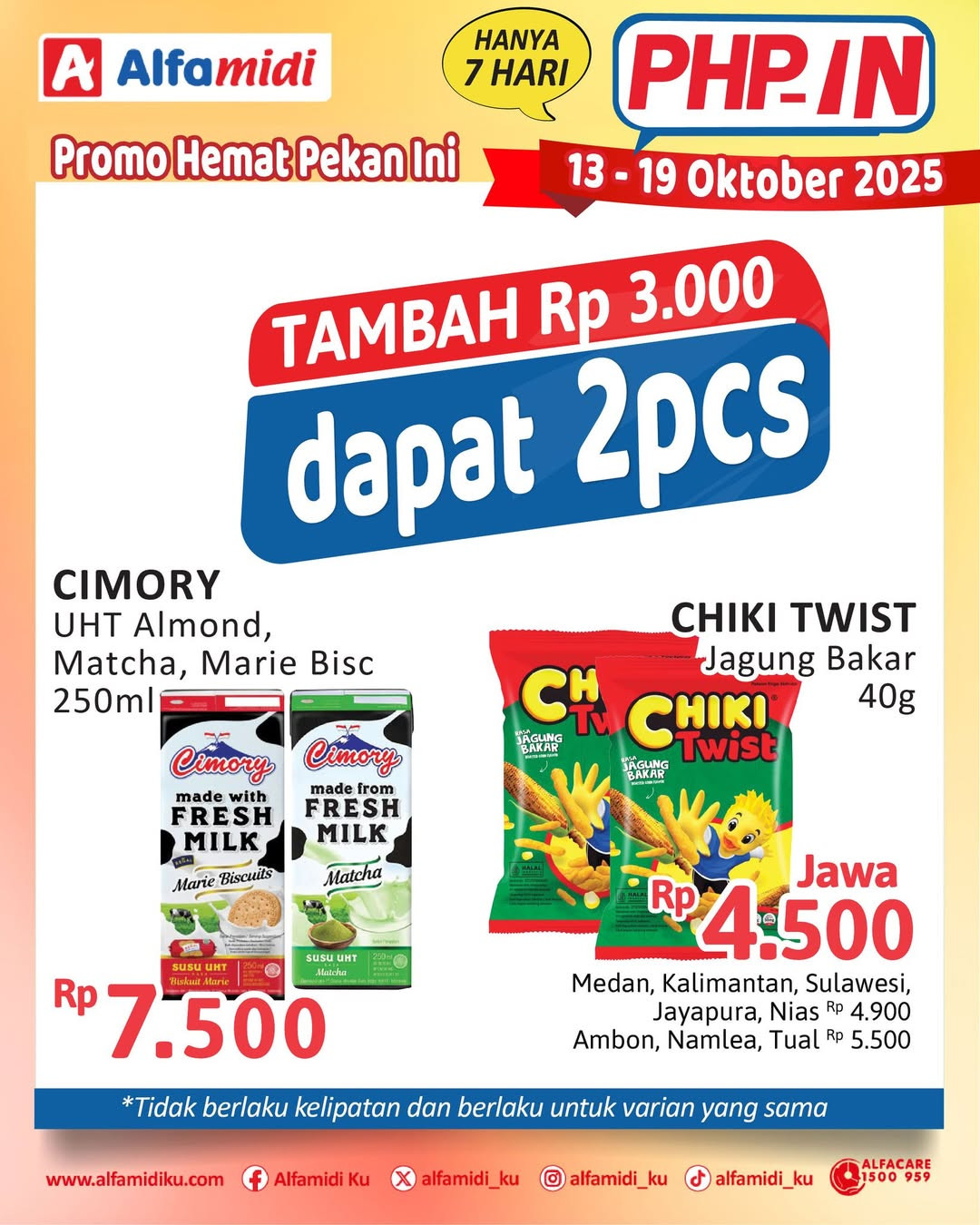 Promo Alfamidi PHPin Periode 13 - 19 Oktober 2025 - Image 1