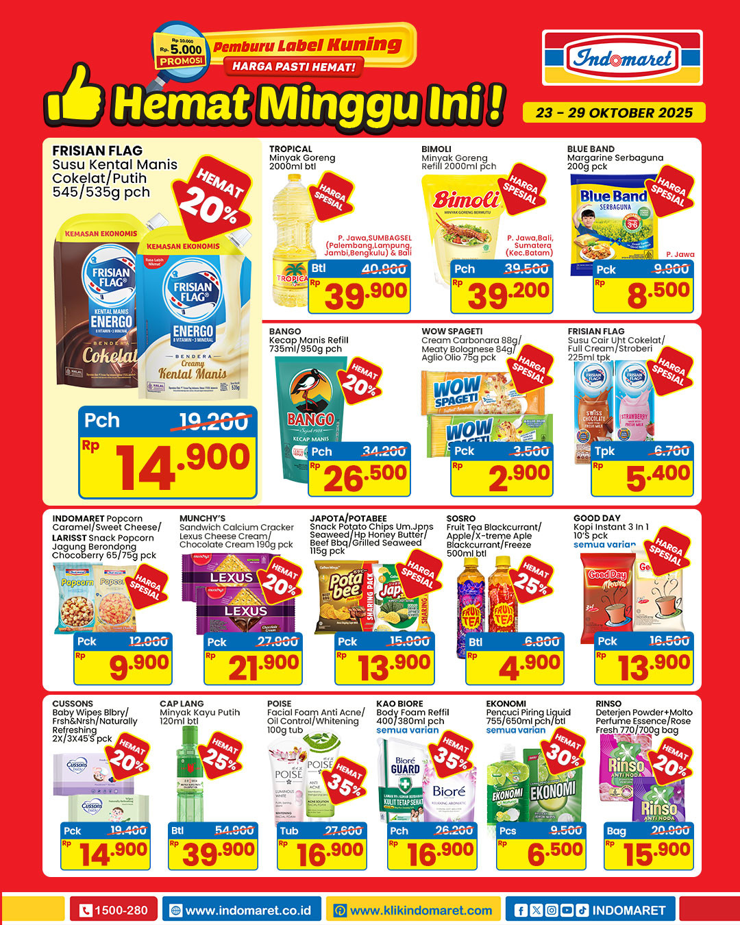 Promo Indomaret Hemat Minggu Ini Periode 23 - 29 Oktober 2025 - Image 1